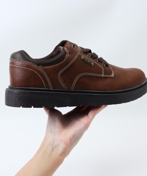 EDWIN（エドウィン）の「EDWIN 撥水・防滑 スニーカー（スニーカー・メンズ・ブラウン/ブラック・25.5cm/26cm/27cm/25cm/26.5cm）」の5枚目の写真