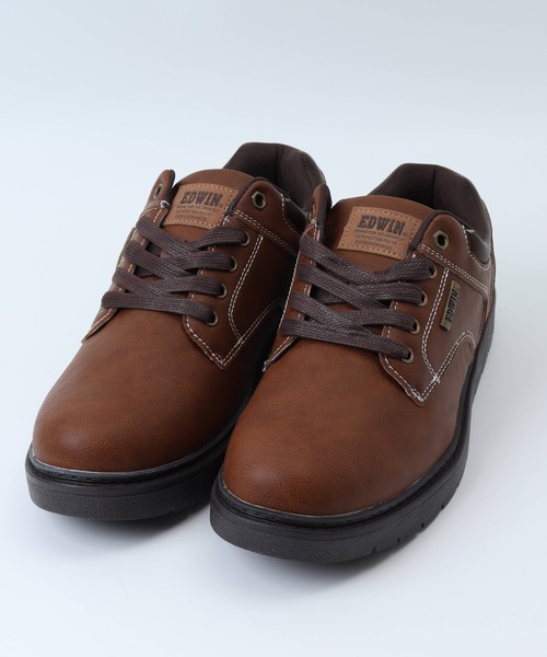 EDWIN（エドウィン）の「EDWIN 撥水・防滑 スニーカー（スニーカー・メンズ・ブラウン/ブラック・25.5cm/26cm/27cm/25cm/26.5cm）」の9枚目の写真