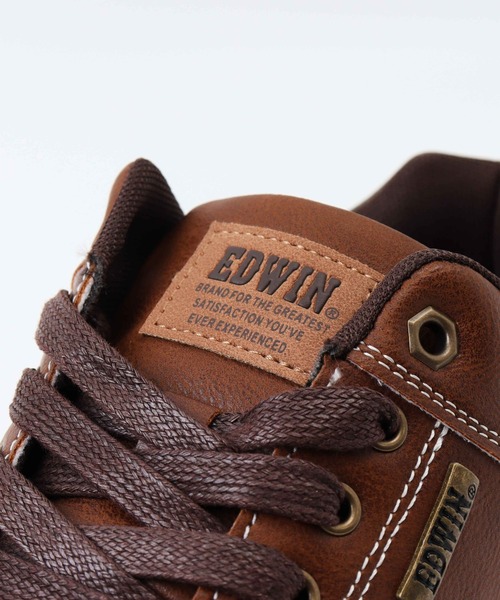 EDWIN（エドウィン）の「EDWIN 撥水・防滑 スニーカー（スニーカー・メンズ・ブラウン/ブラック・25.5cm/26cm/27cm/25cm/26.5cm）」の11枚目の写真