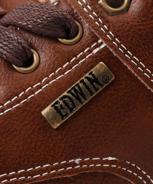 EDWIN（エドウィン）の「EDWIN 撥水・防滑 スニーカー（スニーカー・メンズ・ブラウン/ブラック・25.5cm/26cm/27cm/25cm/26.5cm）」の12枚目の写真