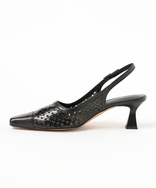 Ray BEAMS(レイビームス)の「パンチング ヒール(パンプス・レディース・ゴールド/ブラック・24.5cm/24.0cm/23.0cm/25.0cm/23.5cm)」の6枚目の写真