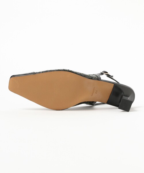 Ray BEAMS(レイビームス)の「パンチング ヒール(パンプス・レディース・ゴールド/ブラック・24.5cm/24.0cm/23.0cm/25.0cm/23.5cm)」の7枚目の写真