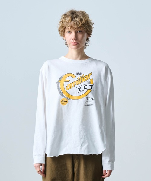 tシャツ 「KHA:KI / カーキ」Familiar， Yet New レディース kha:ki tシャツ 「KHA:KI / カーキ」Familiar， Yet New