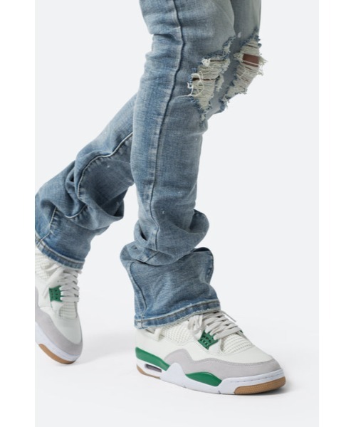 mnml】X598 SKINNY STACKED DENIM [I]（デニムパンツ）｜mnml