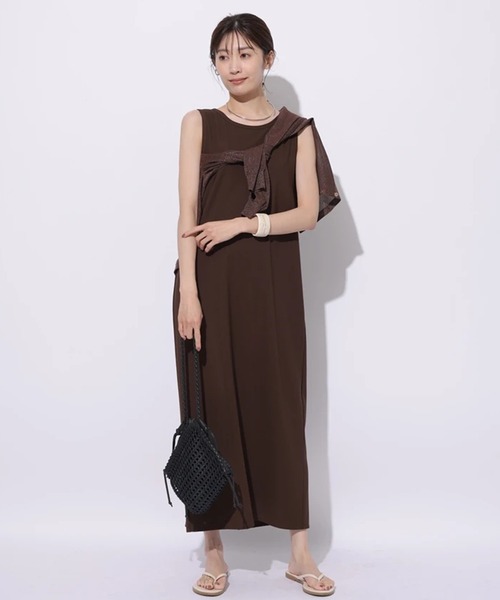 Mystrada リラックスノースリワンピ リラックスノースリワンピ（ワンピース）｜Mystrada（マイ