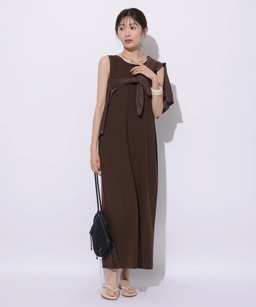 Mystrada リラックスノースリワンピ リラックスノースリワンピ（ワンピース）｜Mystrada（マイ