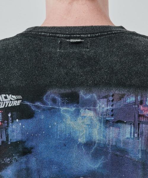 FACCIES（ファチーズ）の「【FACCIES】別注 FACCIES BACK TO THE FUTURE TEE 1（Tシャツ/カットソー・メンズ・ブラック・1/2）」の13枚目の写真