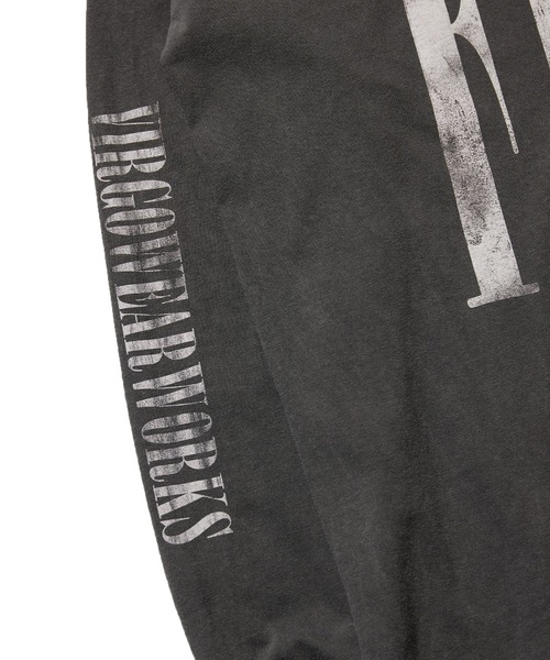 VIRGOwearworks（ヴァルゴウェアワークス）の「FUZZ BURNOUT L/S（Tシャツ/カットソー・メンズ・ホワイト/ブラック・2/3/4/5）」の12枚目の写真