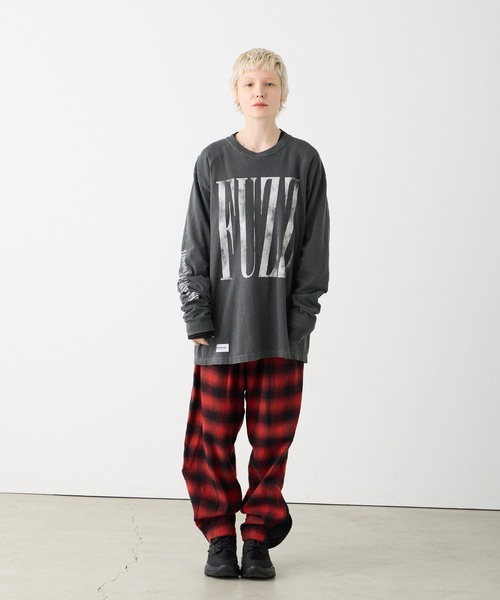 VIRGOwearworks（ヴァルゴウェアワークス）の「FUZZ BURNOUT L/S（Tシャツ/カットソー・メンズ・ホワイト/ブラック・2/3/4/5）」の14枚目の写真