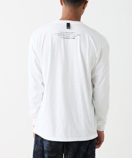 VIRGOwearworks（ヴァルゴウェアワークス）の「FUZZ BURNOUT L/S（Tシャツ/カットソー・メンズ・ホワイト/ブラック・2/3/4/5）」の10枚目の写真