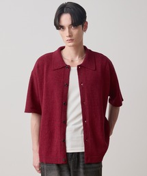 LUENNA | 【LUENNA】Soft Pile Knit Shirt / ソフトパイルニットシャツ(シャツ/ブラウス)