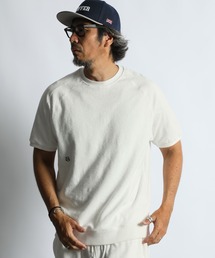 PIGMENT-DYE SETUP PILE TEE:ピグメント加工 セットアップ パイルTシャツ
