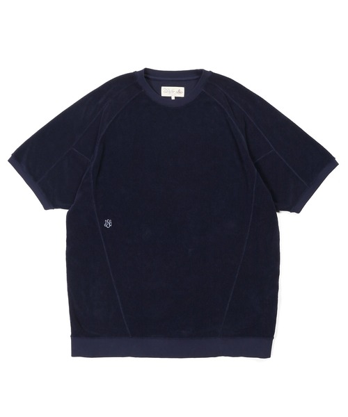 The DUFFER of ST.GEORGE(ザダファーオブセントジョージ)の「PIGMENT-DYE SETUP PILE TEE:ピグメント加工 セットアップ パイルTシャツ(Tシャツ/カットソー・メンズ・ホワイト/ミント/ネイビー・X-LARGE/LARGE/MEDIUM)」の14枚目の写真