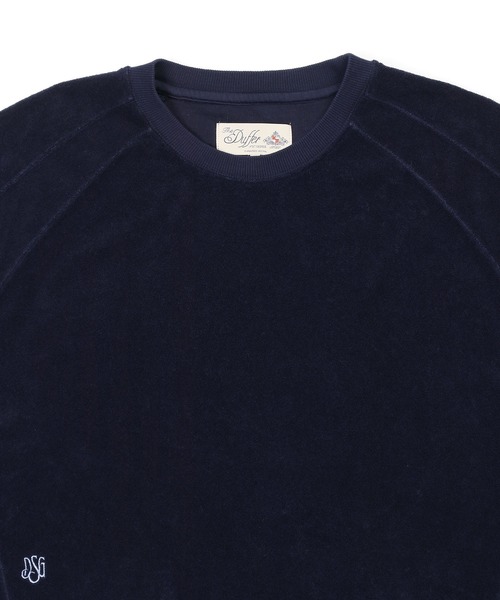 The DUFFER of ST.GEORGE(ザダファーオブセントジョージ)の「PIGMENT-DYE SETUP PILE TEE:ピグメント加工 セットアップ パイルTシャツ(Tシャツ/カットソー・メンズ・ホワイト/ミント/ネイビー・X-LARGE/LARGE/MEDIUM)」の17枚目の写真