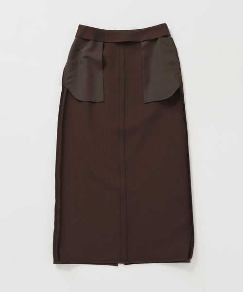 スピック＆スパン（Spick and Span）/ソフトポンチIラインスカート セール】ソフトポンチIラインスカート（スカート）｜Spick & Span