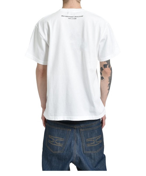 FORSOMEONE(フォーサムワン)の「MOTORS TEE(Tシャツ/カットソー・メンズ・ホワイト・48)」の2枚目の写真