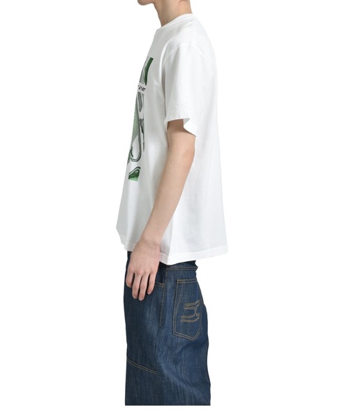 FORSOMEONE(フォーサムワン)の「MOTORS TEE(Tシャツ/カットソー・メンズ・ホワイト・48)」の3枚目の写真