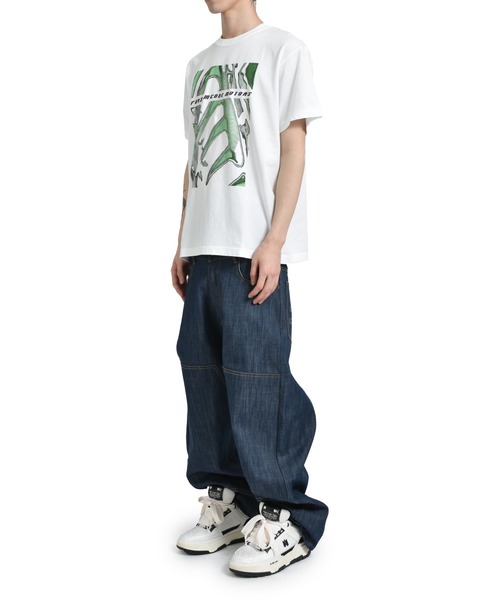 FORSOMEONE(フォーサムワン)の「MOTORS TEE(Tシャツ/カットソー・メンズ・ホワイト・48)」の4枚目の写真