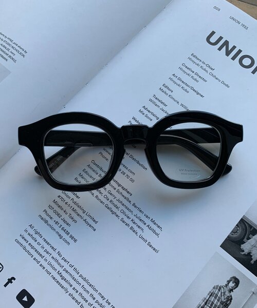 DouDou（ドゥドゥ）の「太フレームサングラス＋ケースセット（サングラス・レディース・ブラウン/ダークブラウン/ブラック・FREE）」の4枚目の写真