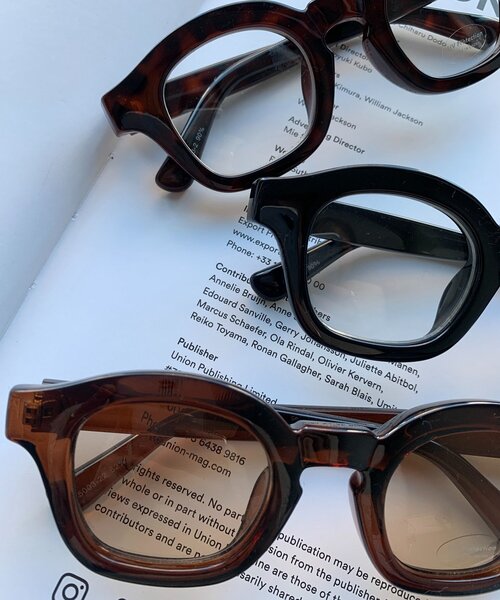 DouDou（ドゥドゥ）の「太フレームサングラス＋ケースセット（サングラス・レディース・ブラウン/ダークブラウン/ブラック・FREE）」の9枚目の写真