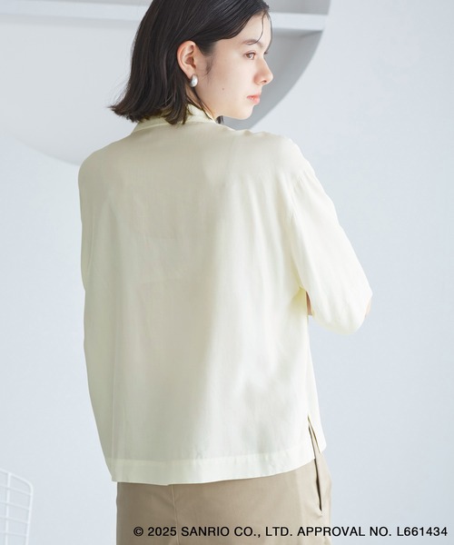 ハローキティコラボ（ハローキティコラボ）の「【ROPE' PICNIC×ハローキティ コラボ】日焼けハローキティ アソートシャツ（シャツ/ブラウス・レディース・スミクロ/キナリ・FREE）」の21枚目の写真