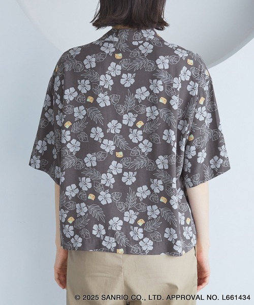 ハローキティコラボ（ハローキティコラボ）の「【ROPE' PICNIC×ハローキティ コラボ】日焼けハローキティ アソートシャツ（シャツ/ブラウス・レディース・スミクロ/キナリ・FREE）」の17枚目の写真