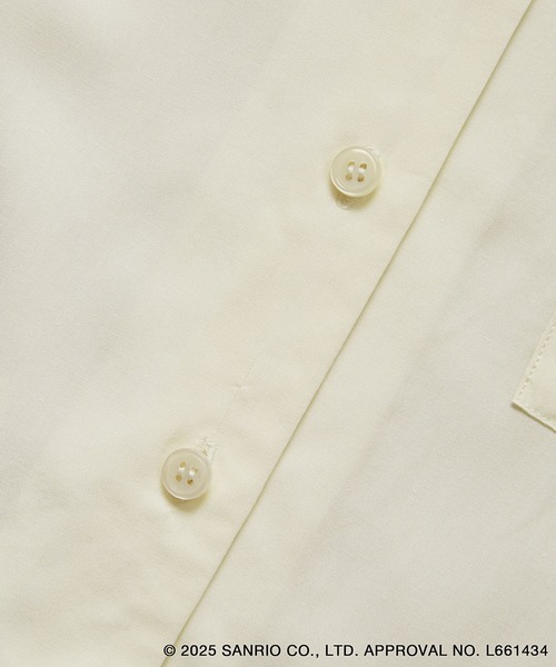 ハローキティコラボ（ハローキティコラボ）の「【ROPE' PICNIC×ハローキティ コラボ】日焼けハローキティ アソートシャツ（シャツ/ブラウス・レディース・スミクロ/キナリ・FREE）」の10枚目の写真