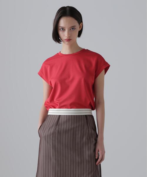 ADORE(アドーア)の「ストレッチポンチカットソー(Tシャツ/カットソー・レディース・レッド/ブラック/ホワイト・38)」の11枚目の写真