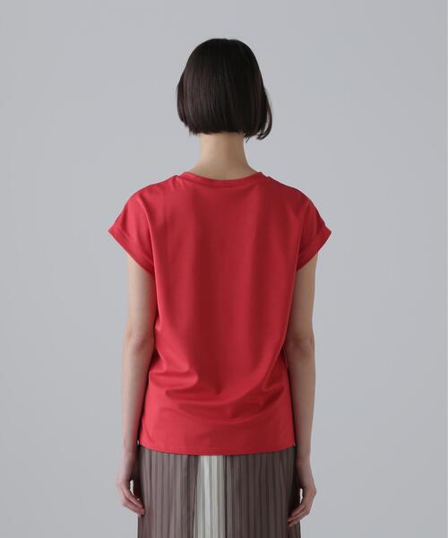 ADORE(アドーア)の「ストレッチポンチカットソー(Tシャツ/カットソー・レディース・レッド/ブラック/ホワイト・38)」の8枚目の写真