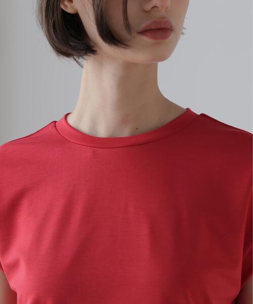 ADORE(アドーア)の「ストレッチポンチカットソー(Tシャツ/カットソー・レディース・レッド/ブラック/ホワイト・38)」の7枚目の写真