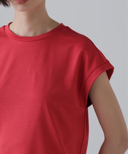 ADORE(アドーア)の「ストレッチポンチカットソー(Tシャツ/カットソー・レディース・レッド/ブラック/ホワイト・38)」の6枚目の写真