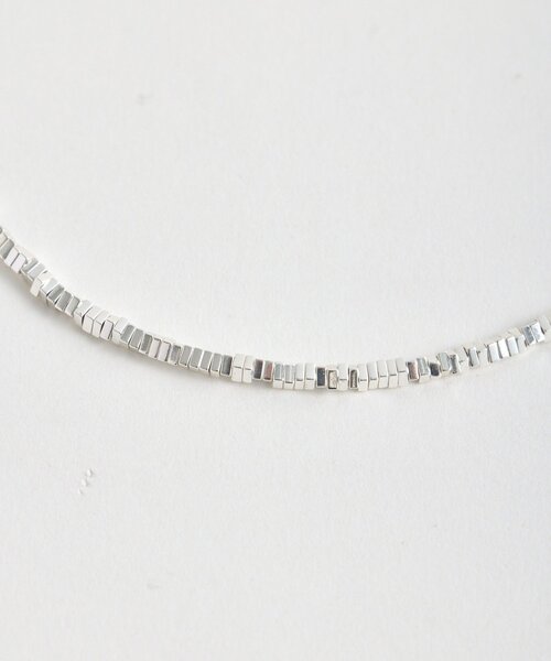 RIVE DROITE(リヴドロワ)の「【存在感◎】ヘマタイトショートネックレス2(ネックレス・レディース・シルバー・FREE)」の14枚目の写真