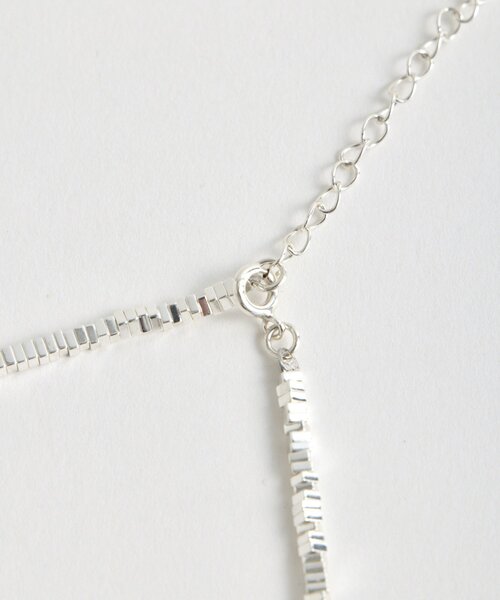 RIVE DROITE(リヴドロワ)の「【存在感◎】ヘマタイトショートネックレス2(ネックレス・レディース・シルバー・FREE)」の15枚目の写真