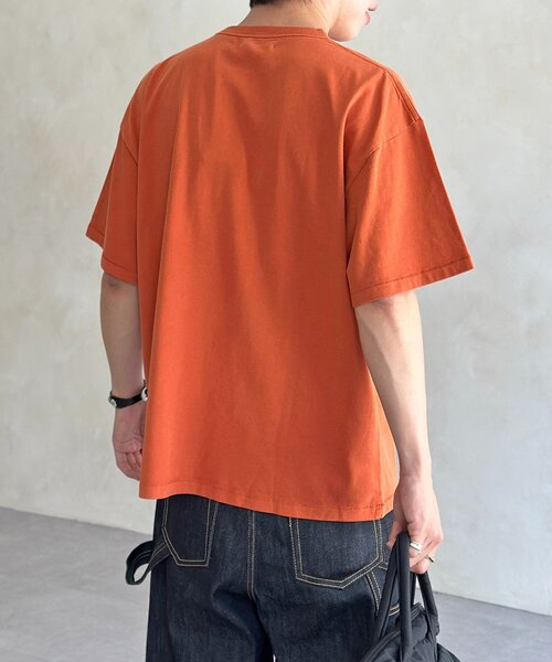 CPCM（シーピーシーエム）の「CPCM1ポイント刺繍T（Tシャツ/カットソー・レディース・ホワイト/ブラック/ネイビー/オレンジ・FREE）」の11枚目の写真
