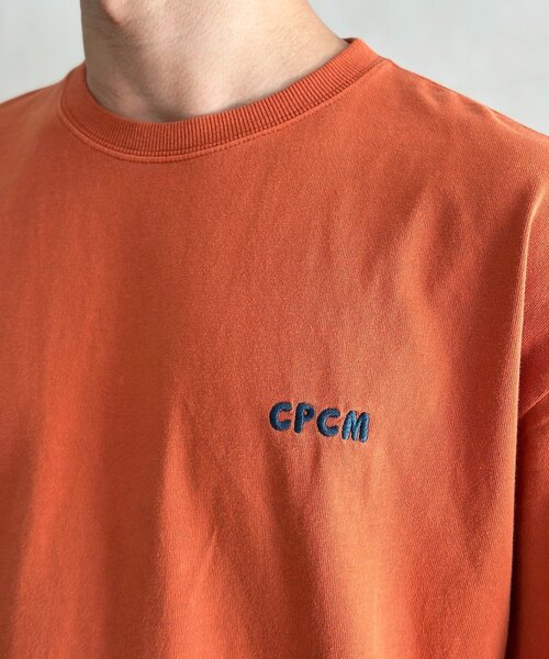 CPCM（シーピーシーエム）の「CPCM1ポイント刺繍T（Tシャツ/カットソー・レディース・ホワイト/ブラック/ネイビー/オレンジ・FREE）」の16枚目の写真