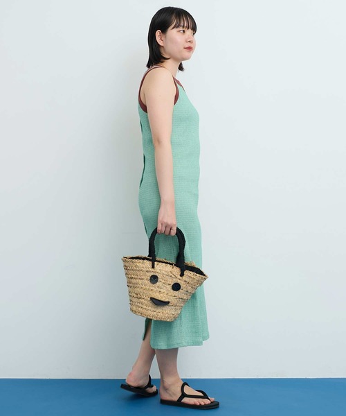 I am I in fact...（アイアムアイインファクト）の「●HOSO pitch Border OP（ワンピース・レディース・レッド/ブルー/グリーン・FREE）」の9枚目の写真