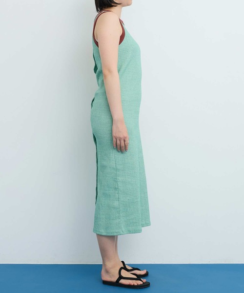 I am I in fact...（アイアムアイインファクト）の「●HOSO pitch Border OP（ワンピース・レディース・レッド/ブルー/グリーン・FREE）」の14枚目の写真