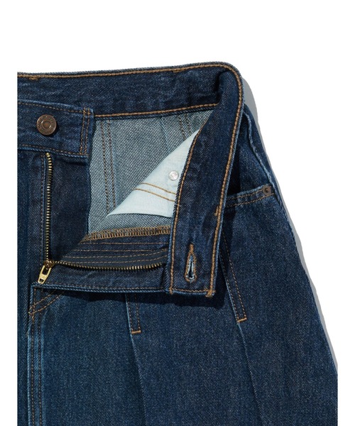 Levi's（リーバイス）の「Levi's/リーバイス PLEATED ミニスカート（デニムスカート・レディース・ダークインディゴブルー・23inch/24inch/25inch/26inch/27inch/28inch）」の11枚目の写真