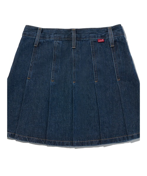 Levi's（リーバイス）の「Levi's/リーバイス PLEATED ミニスカート（デニムスカート・レディース・ダークインディゴブルー・23inch/24inch/25inch/26inch/27inch/28inch）」の12枚目の写真