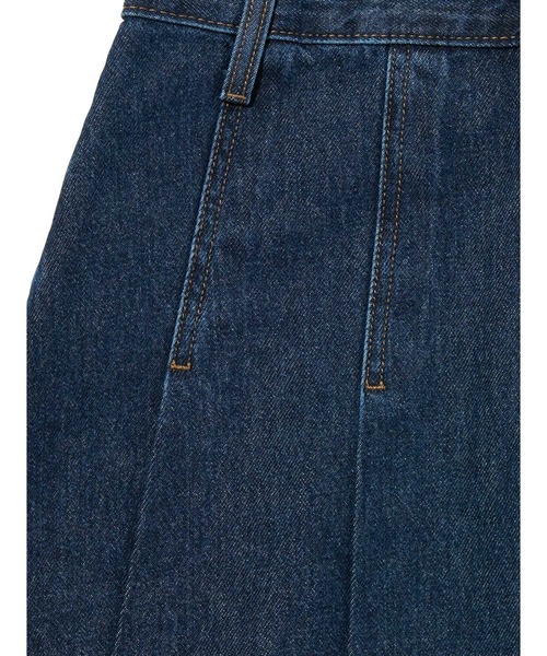 Levi's（リーバイス）の「Levi's/リーバイス PLEATED ミニスカート（デニムスカート・レディース・ダークインディゴブルー・23inch/24inch/25inch/26inch/27inch/28inch）」の16枚目の写真
