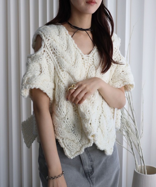 model：164cm. 着用サイズ：FREE