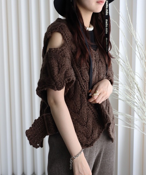 model：164cm. 着用サイズ：FREE