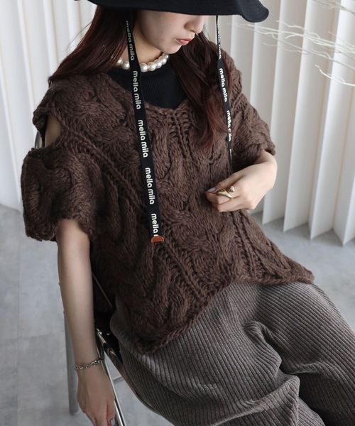 model：164cm. 着用サイズ：FREE