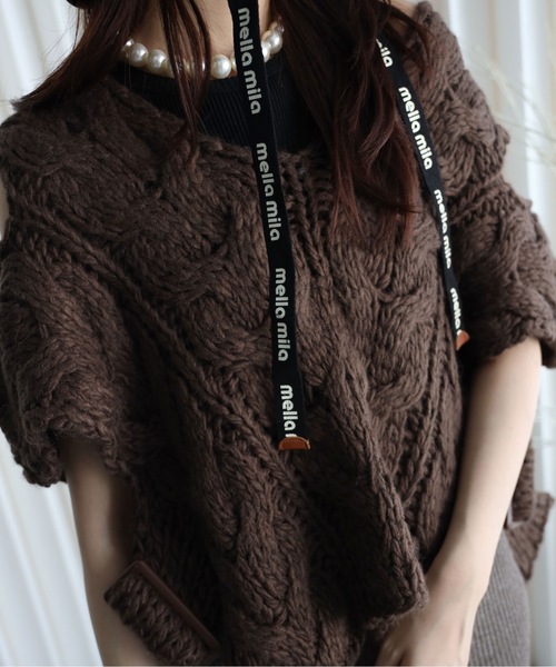 model：164cm. 着用サイズ：FREE