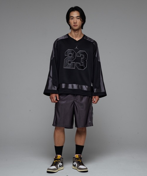 JORDAN BRAND(ジョーダンブランド)の「ジョーダン ブルックリン キャット スクラッチ メンズ ショートパンツ / Jordan Brooklyn Cat Scratch Men's Shorts HV0560-068 Iron Grey(その他パンツ・メンズ・グレー系その他・2XL/L/M/S/XL)」の3枚目の写真