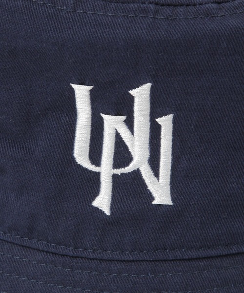 LOWRYS FARM（ローリーズファーム）の「ＵＯロゴシシュウＨＡＴ　 115419（ハット・メンズ・ブラック/ネイビー・FREE）」の8枚目の写真