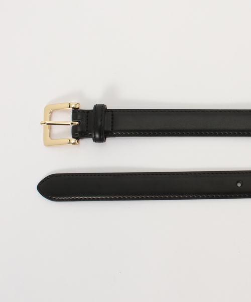 SLOBE IENA（スローブイエナ）の「SLOBE スクエアバックルベルト（ベルト・レディース・ブラック/ブラウン・FREE）」の11枚目の写真