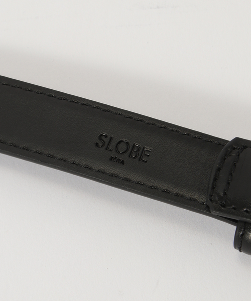 SLOBE IENA（スローブイエナ）の「SLOBE スクエアバックルベルト（ベルト・レディース・ブラック/ブラウン・FREE）」の13枚目の写真