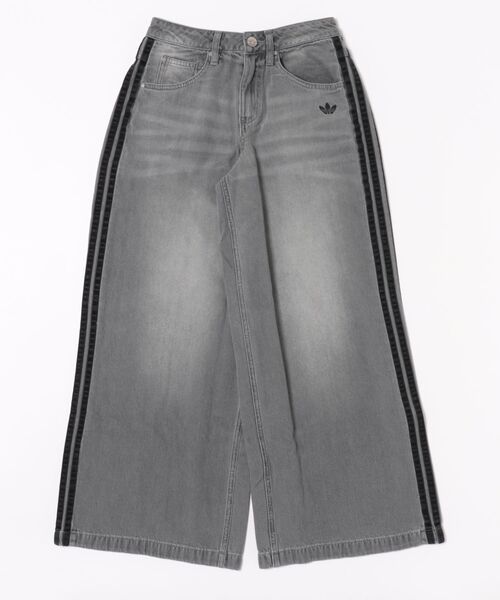 adidas アディダス W DENIM WIDE PANT ロングパンツ JV7455
