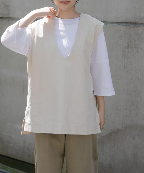 【オシャレ☆FORK&SPOON】ベージュ　ジャケット　サイズ1 FORK&SPOON（フォークアンドスプーン）の「FORK&SPOON オーバー